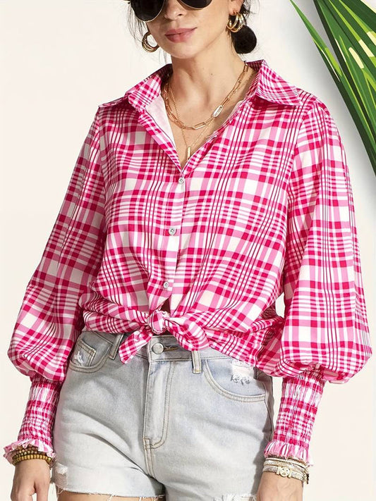 Estela® | Elegant Blouse With Lantern Sleeves