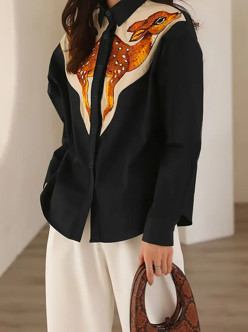 Sabrina® | Elegant Button-Down Shirt
