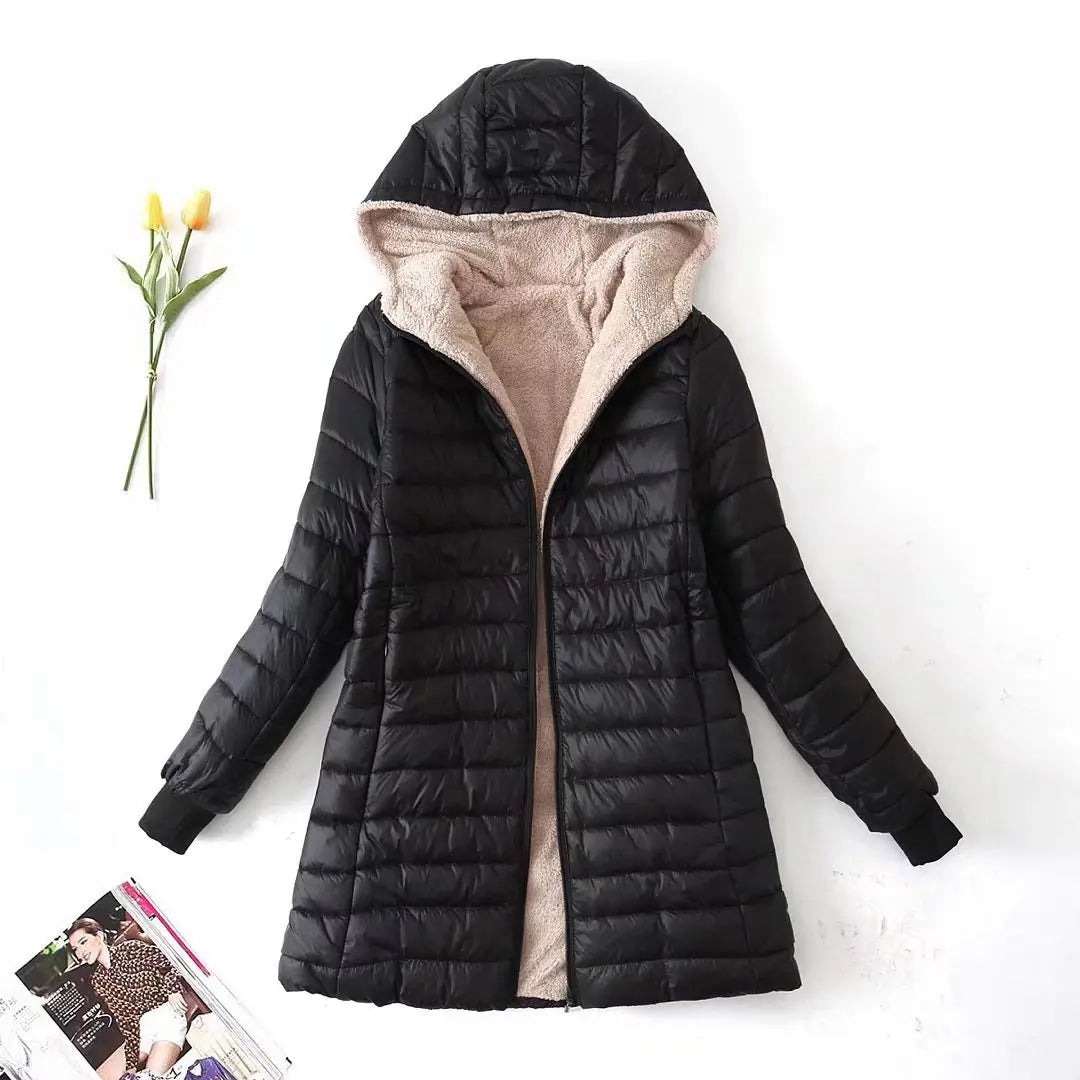 Tatiana | Loose hooded jacket