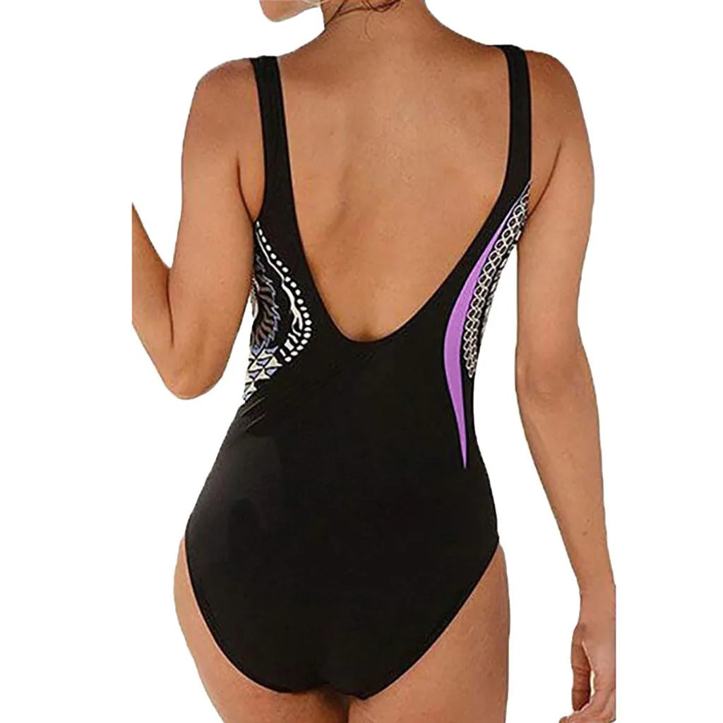 Laura® | Graphic Print Swimsuit