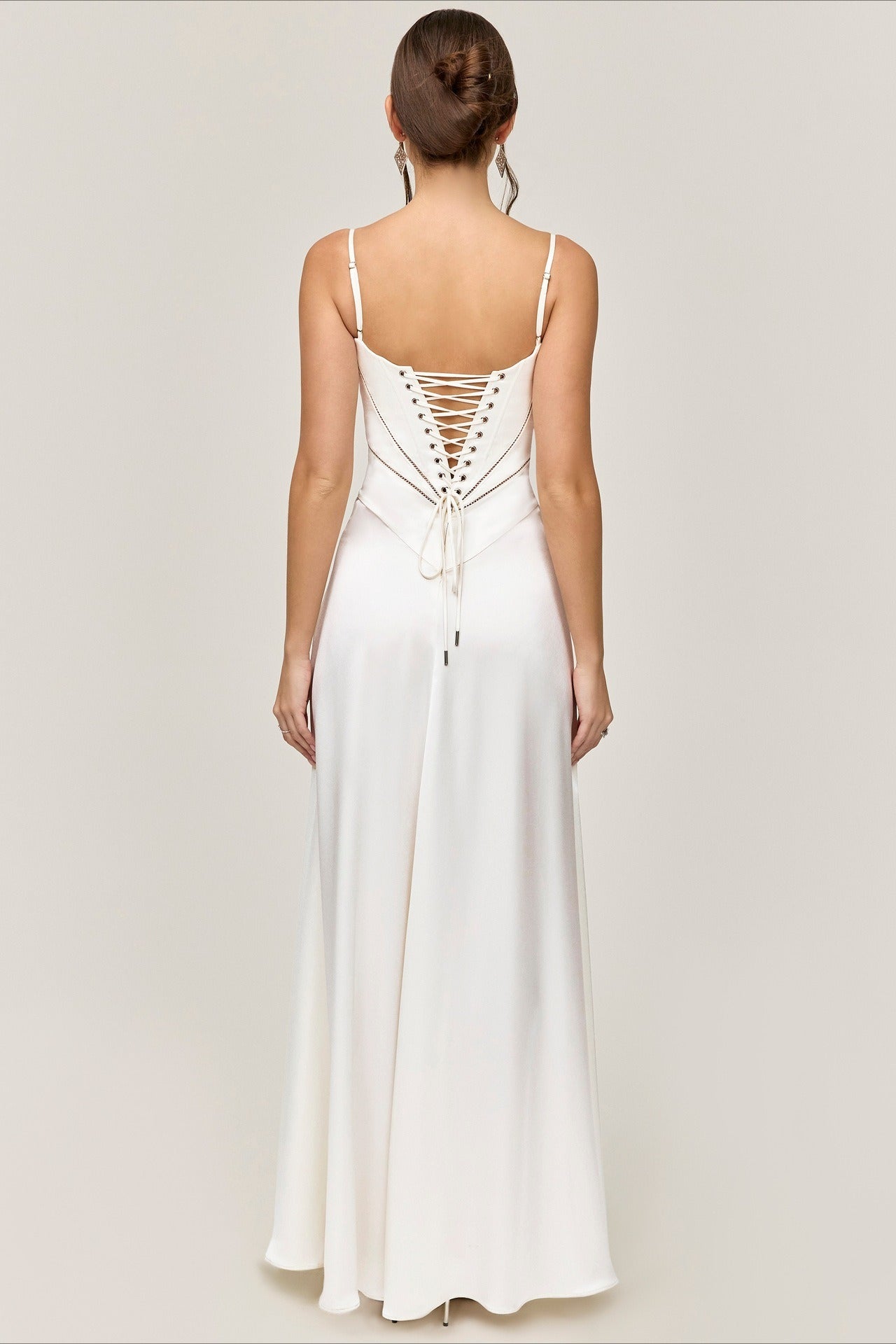 Elegant Cami Backless Maxi Party Dress