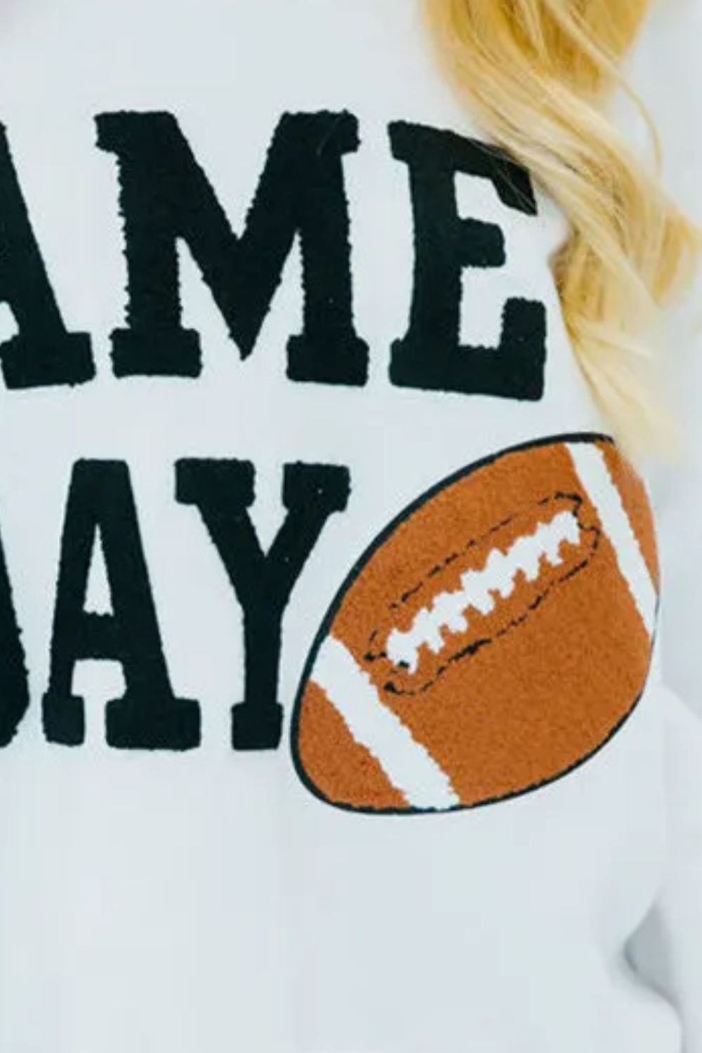 Patricia | Long sleeve crew neck sweatshirt