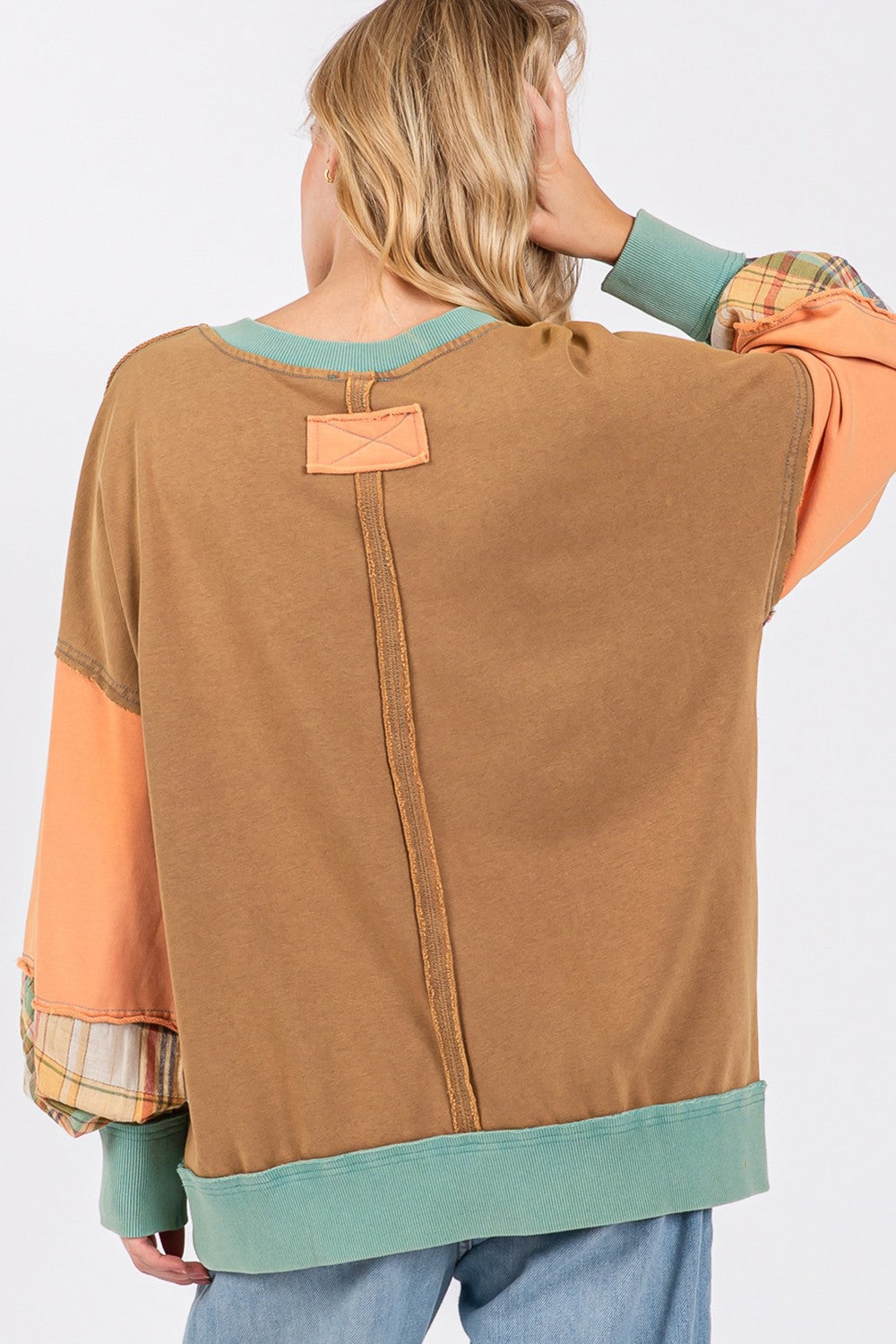 Elsa | Color block sweatshirt