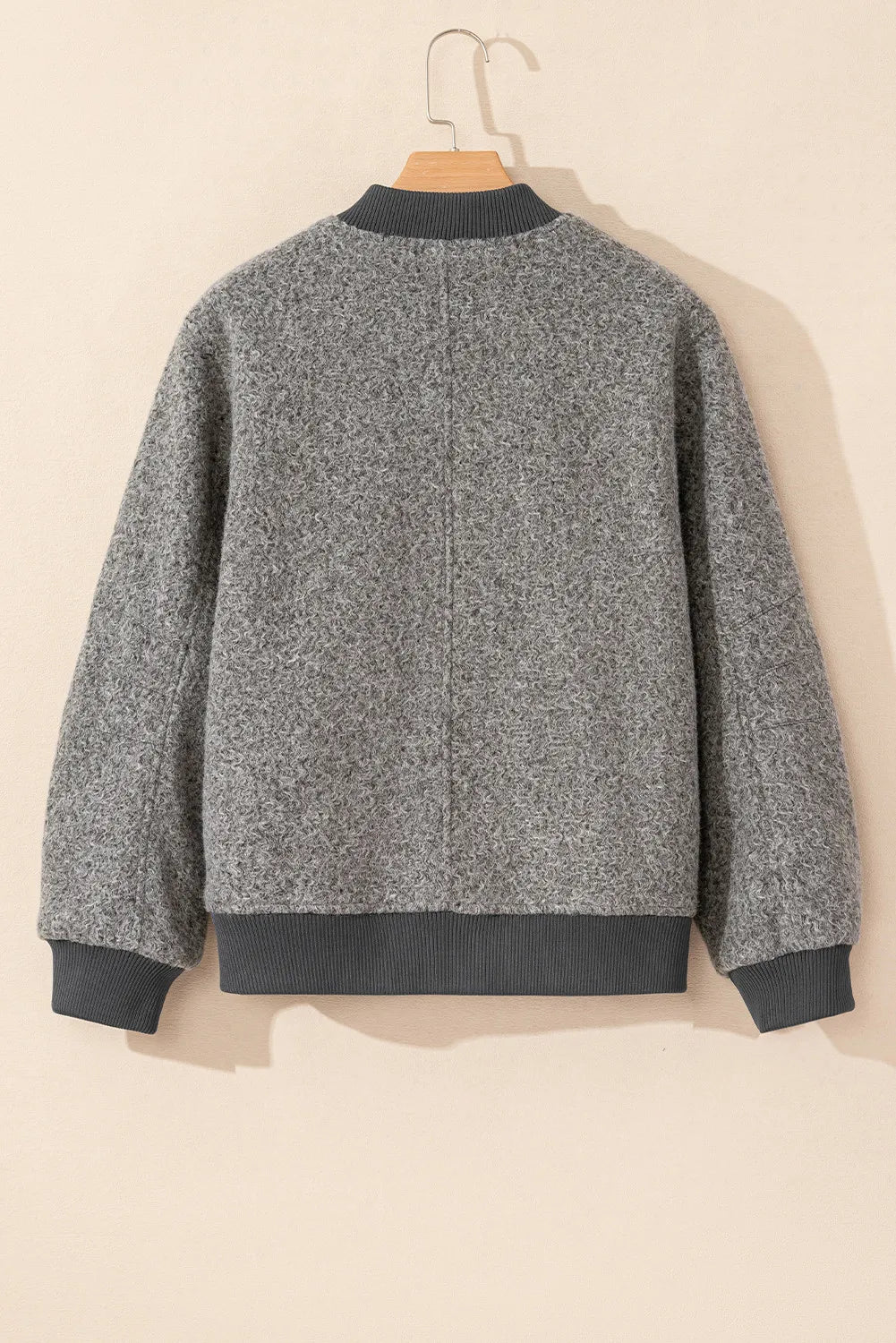 Ursula | Jacket with baseball collar and zip and pockets