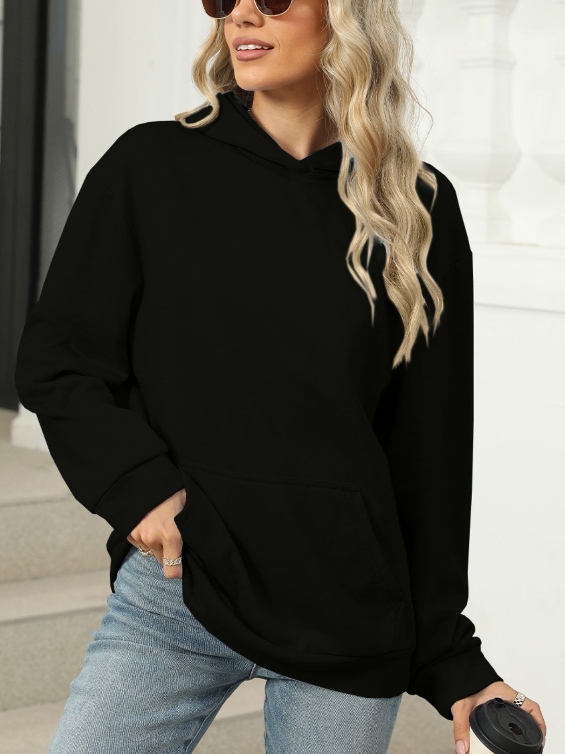 Dagmar | Hoodie with pockets and long sleeves