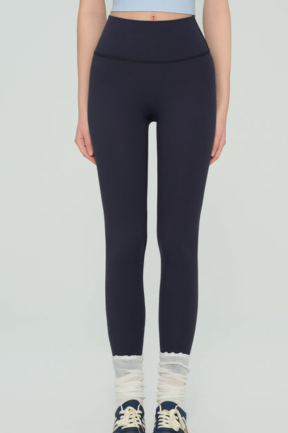 High-Waisted Fleece Lined Sculpting Leggings
