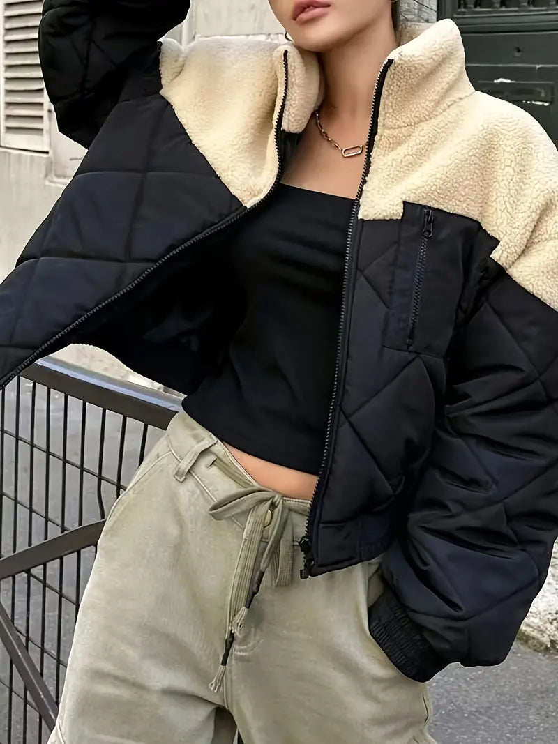 Fabiola | Softly padded jacket with zip
