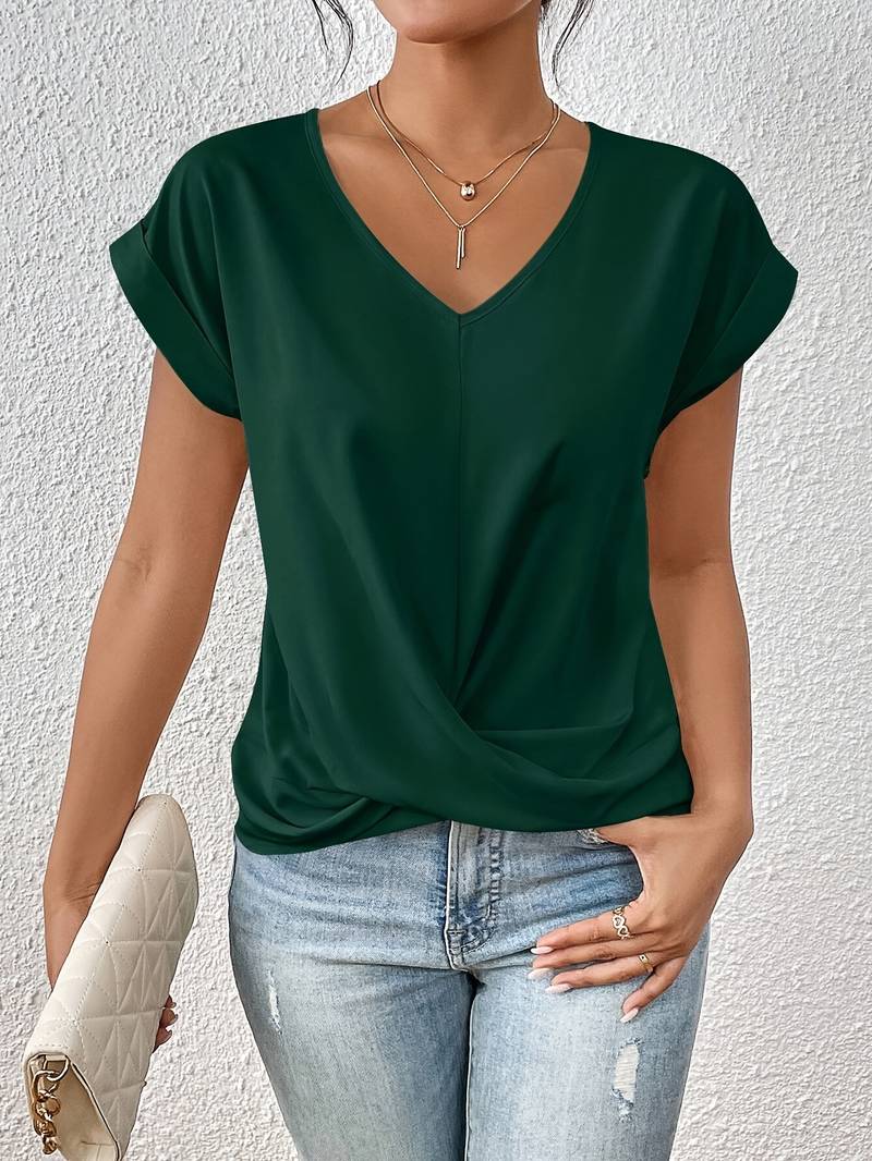 Domenica® | Elegant Short-Sleeved T-Shirt