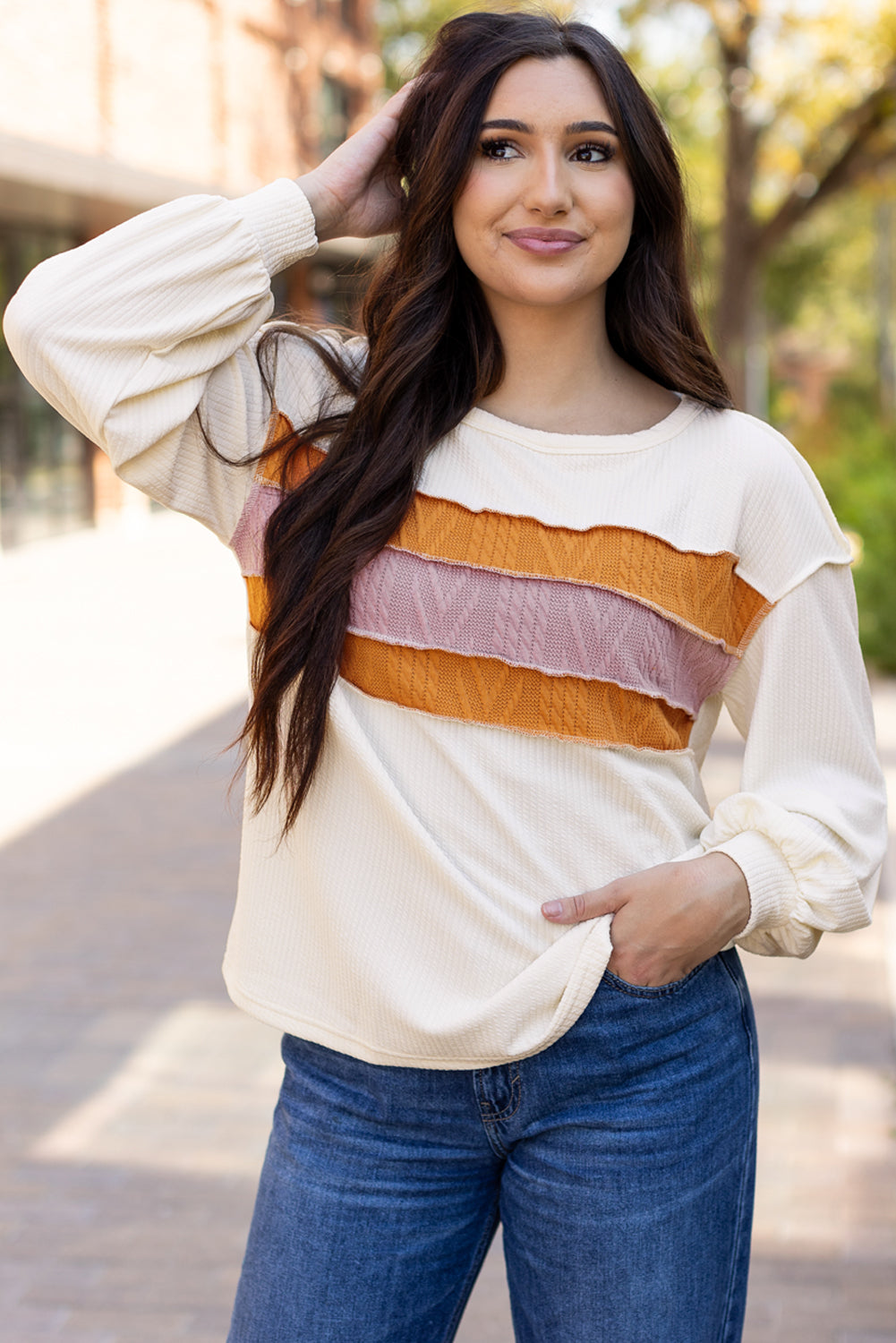 Rubí | Elegant and timeless winter top