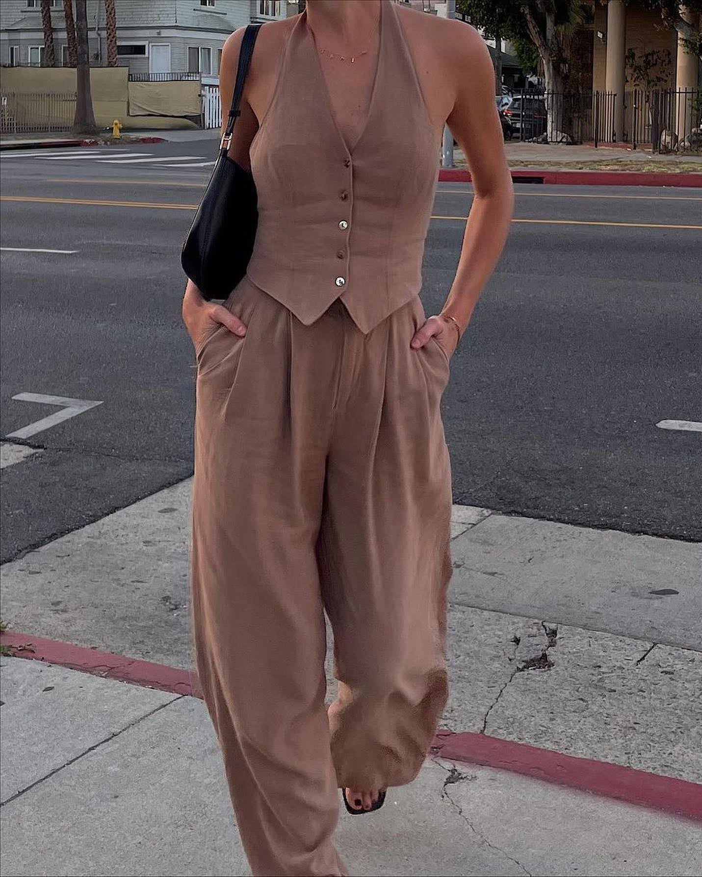 Jayne® | Stylish Blouse And Trousers Set