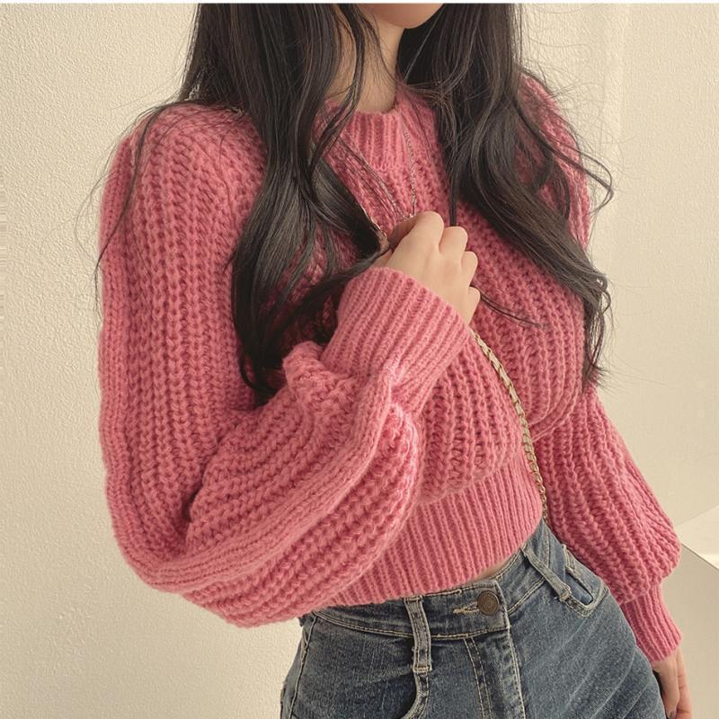 Esther | Trendy crew neck sweater, perfect for winter