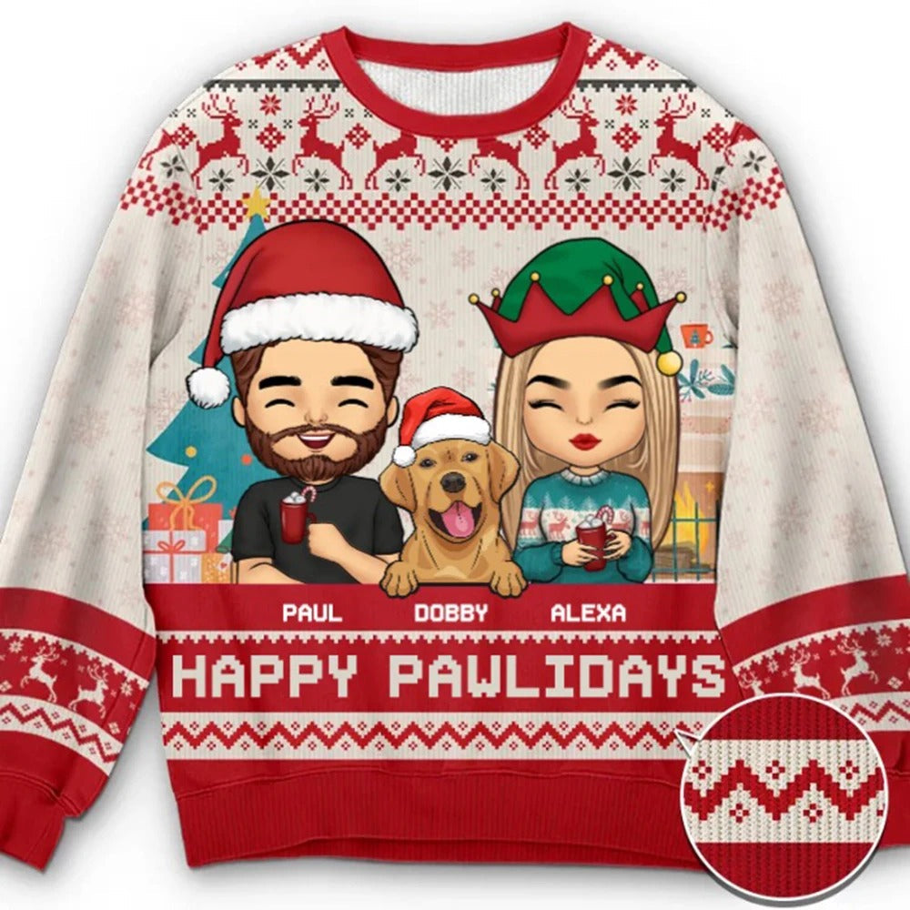 Lena | Lightweight Christmas sweater with a crew neck