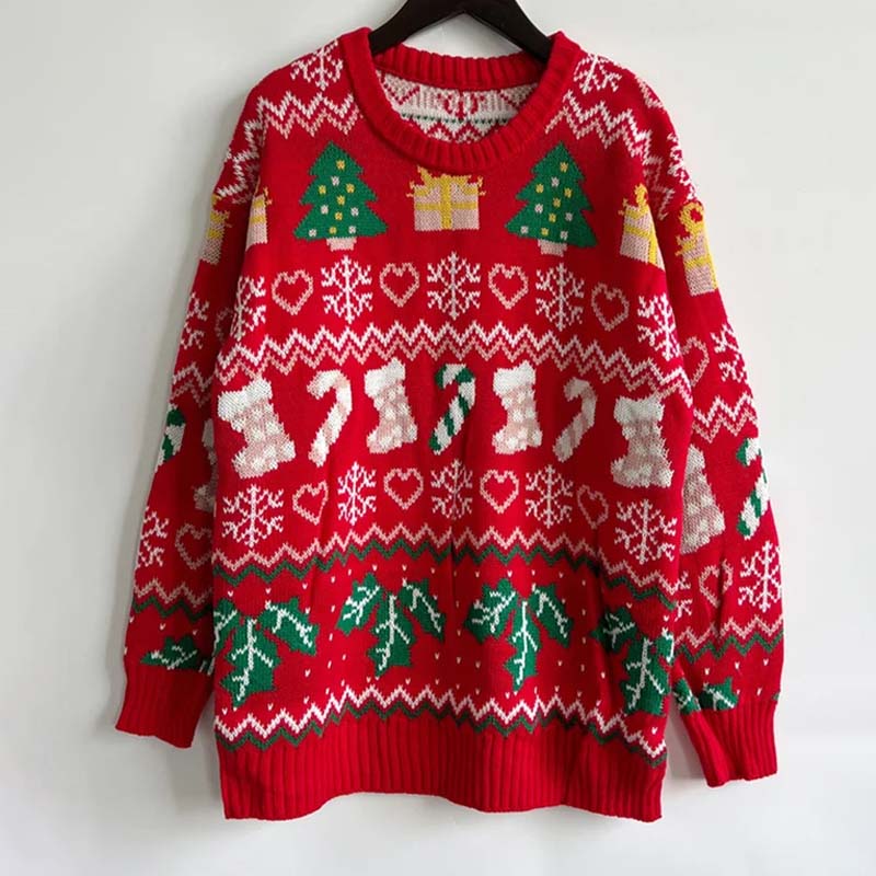Antonella® | Pull de Noël decontracté and jersey
