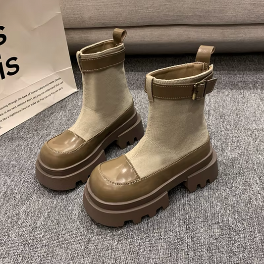 Sonia | Platform ankle boots
