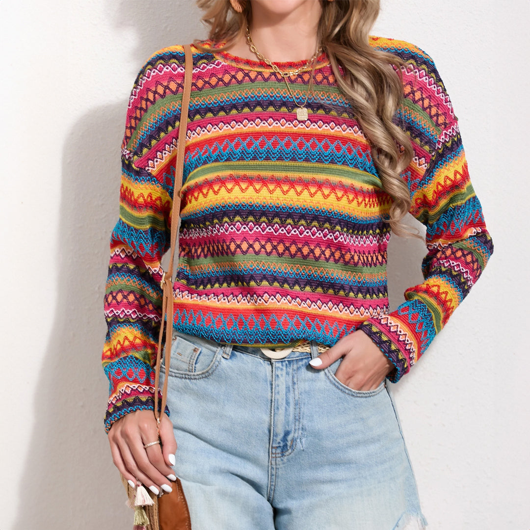 Kimberly | Retro autumn sweater