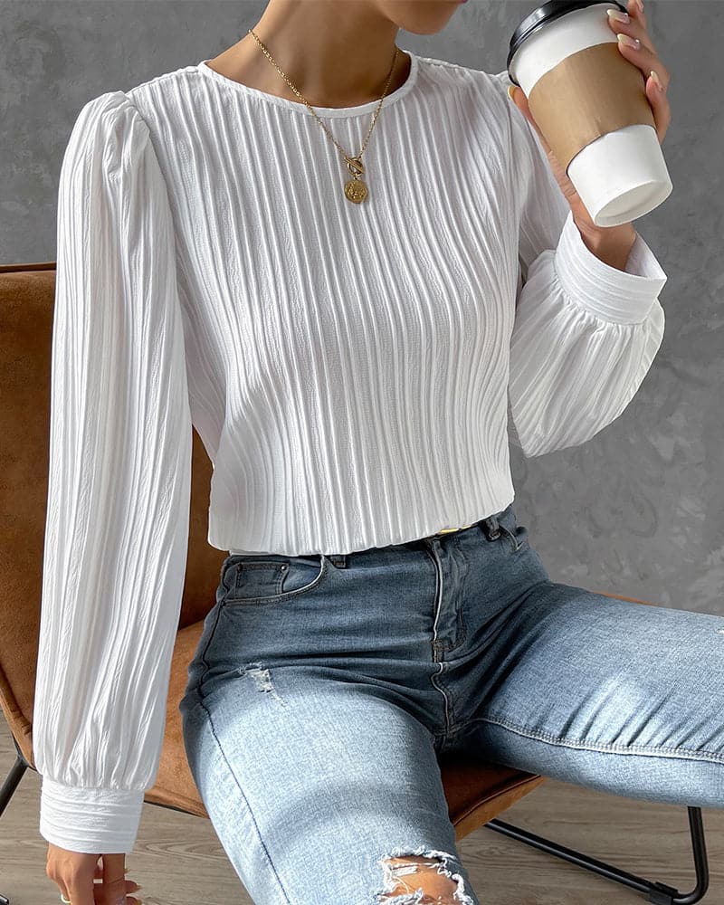 Nuala® | Blouse With Puff Sleeves