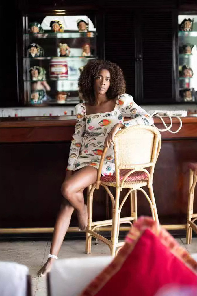 Ramona® | Mini Dress With Fish Print