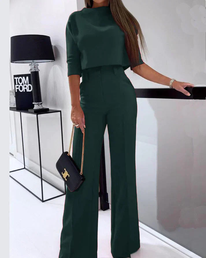 Johana | Elegant, casual top and trousers