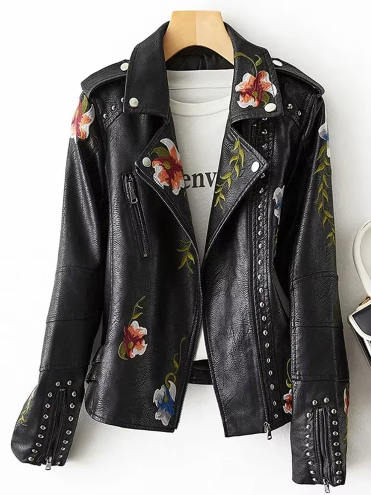 Jazmin | Vintage leather jacket
