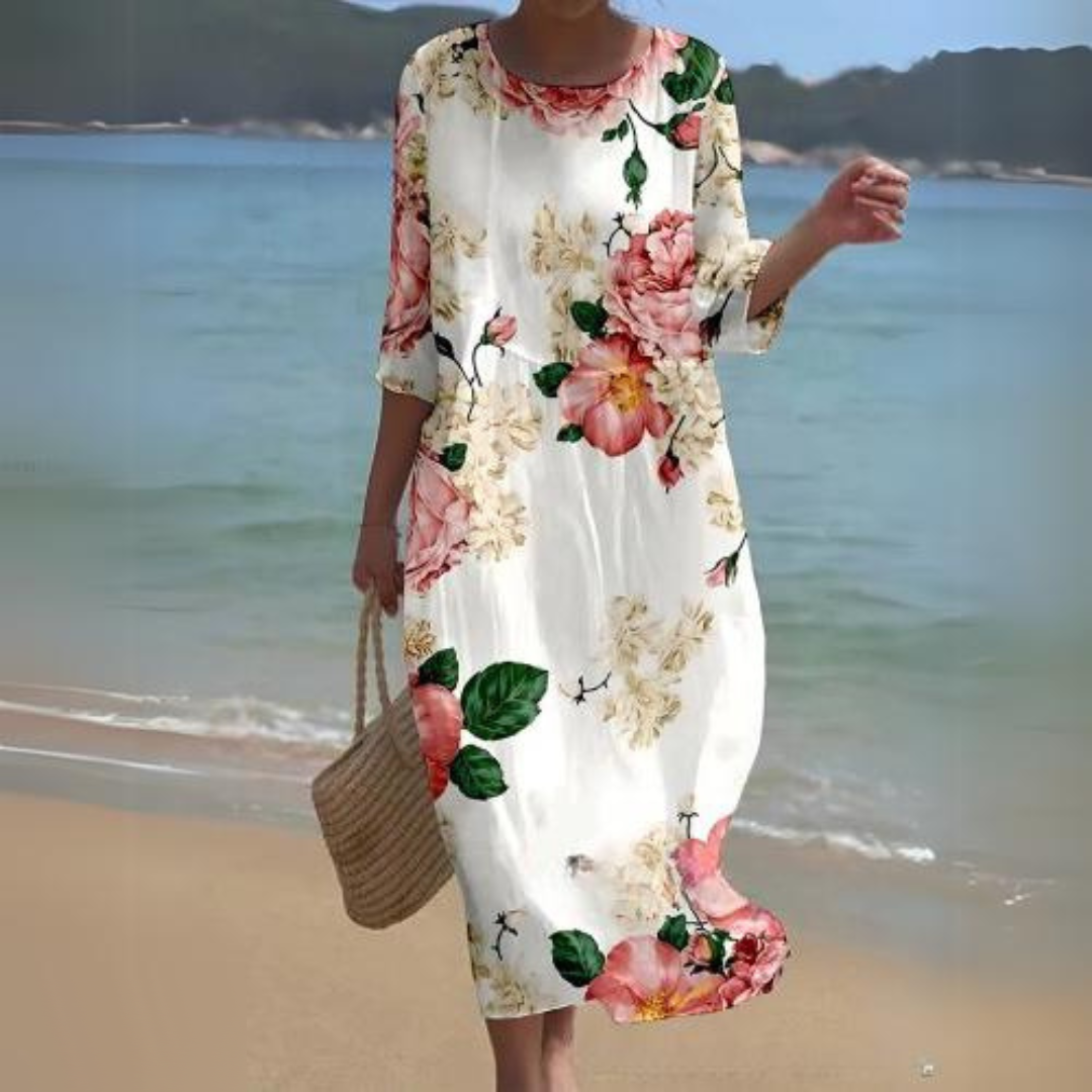 Jasmine® | Elegant Women'S Formal Dress With Floral Print