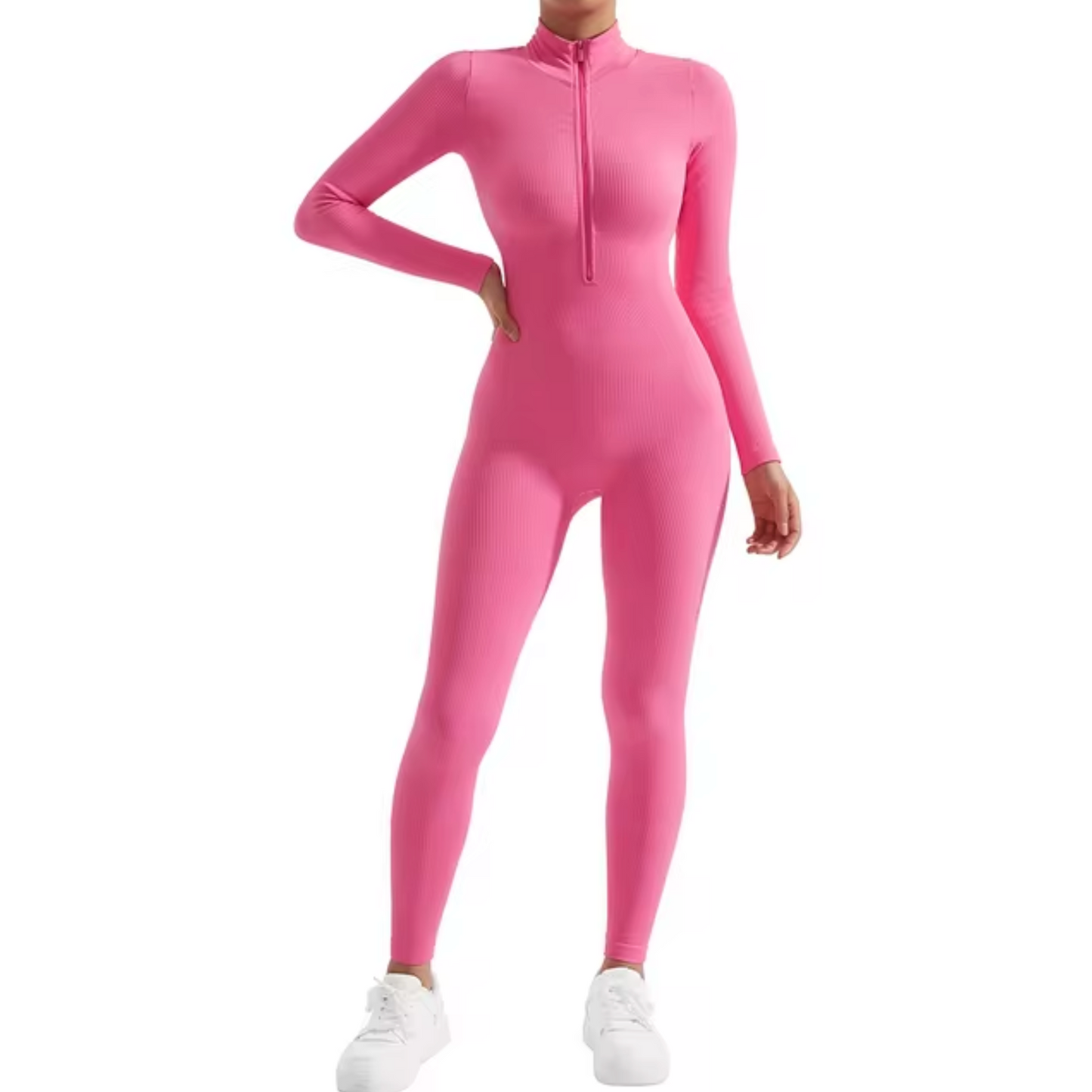 Jasmine® | Bodycon Jumpsuit With Front Zip