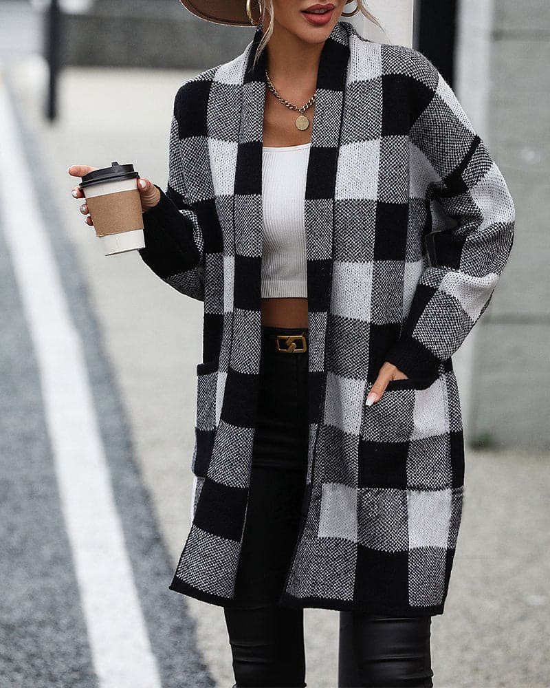 Ingrid | Casual and comfortable winter cardigan