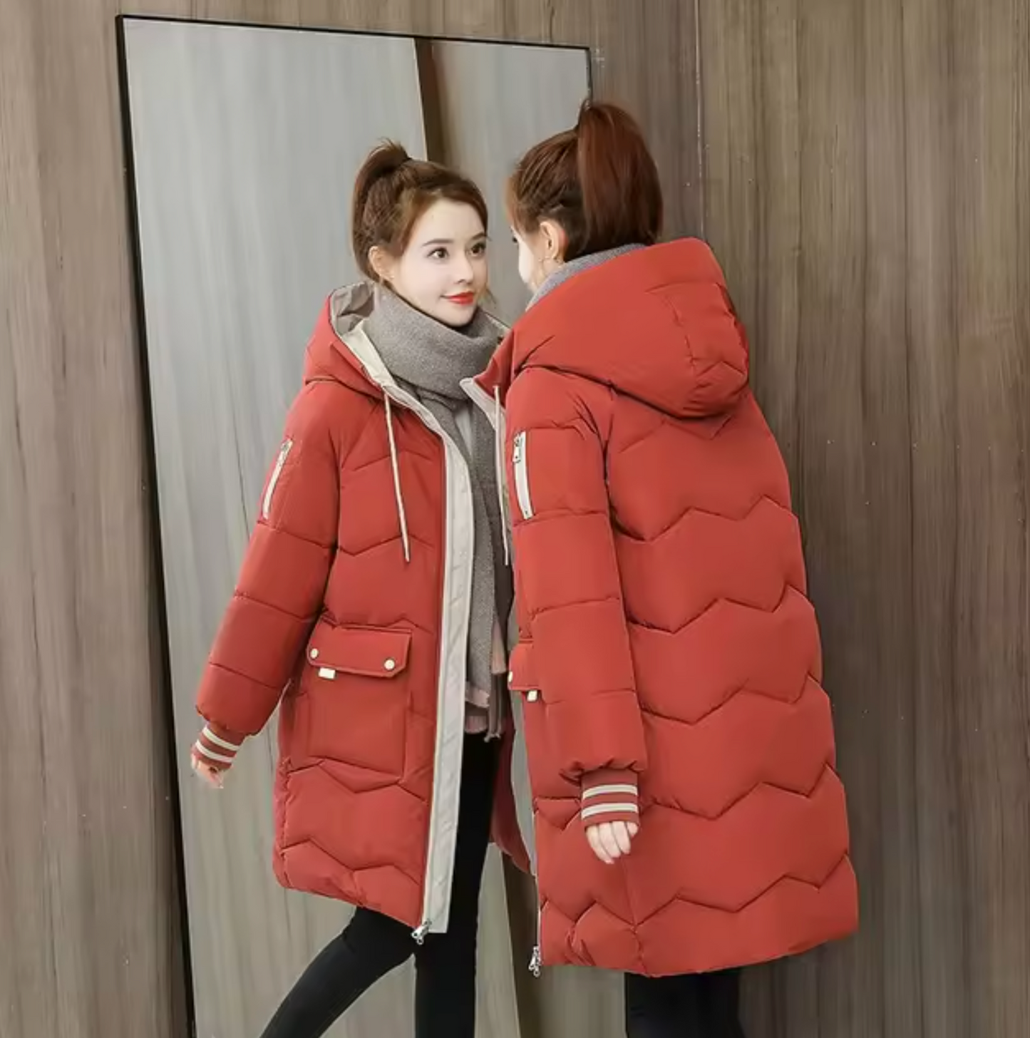 Remedios | Long cotton parka