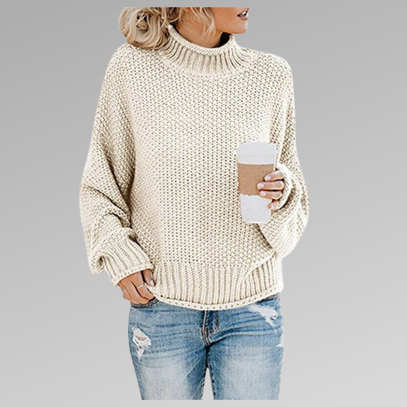 Ileana | Cozy knit turtleneck sweater