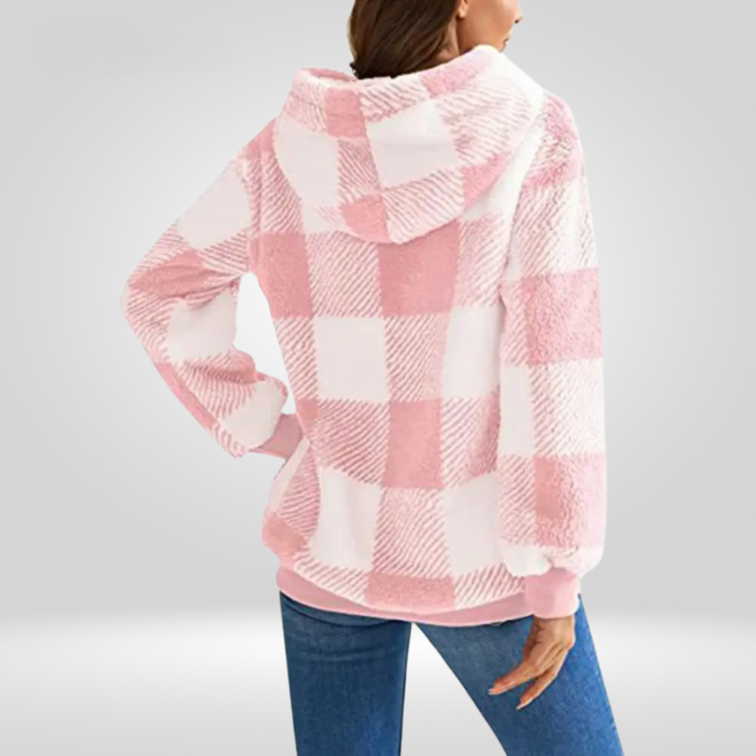 Angeline's | Stylish half zip sweater