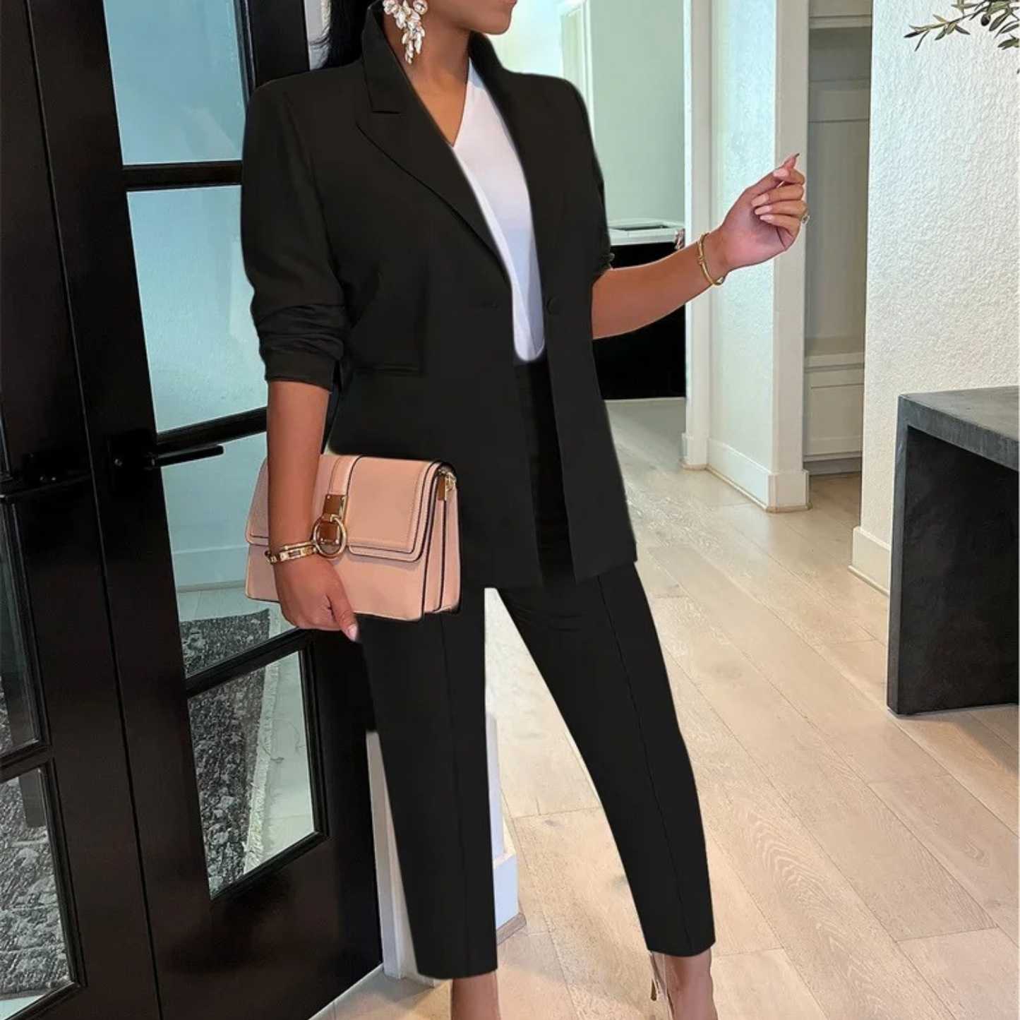 Sabina® | Stylish Blazer Pants Set