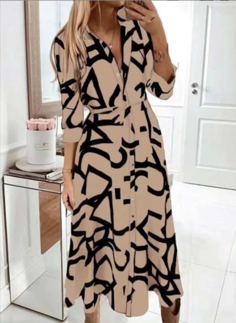 Jazmin® | beautiful autumn dress with buttons