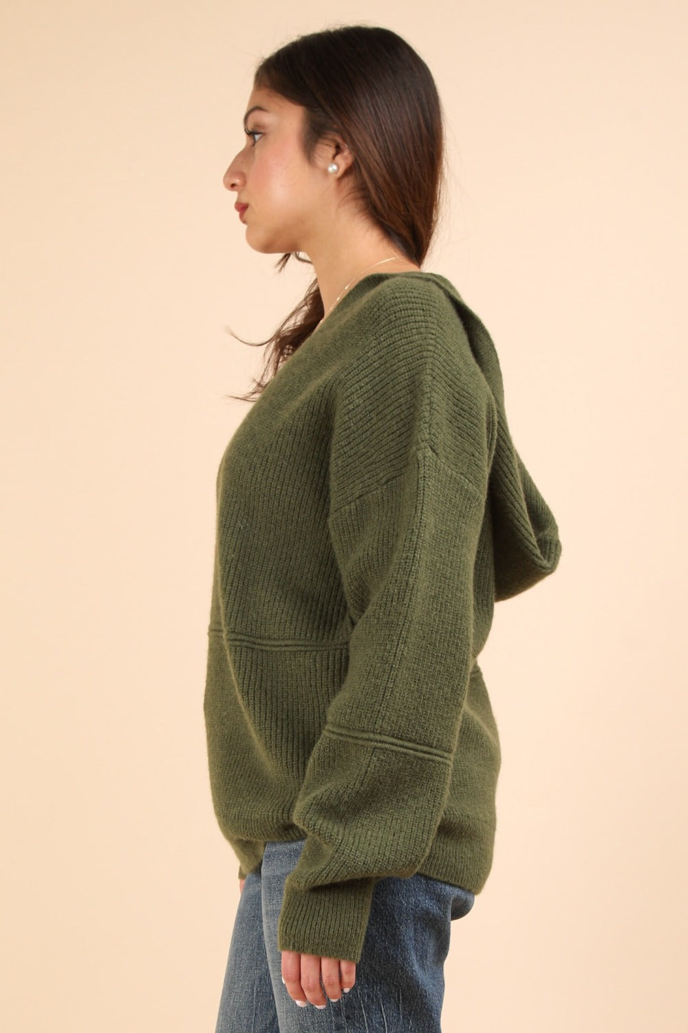Vittoria | Hoodie with seam detail and dropped shoulders