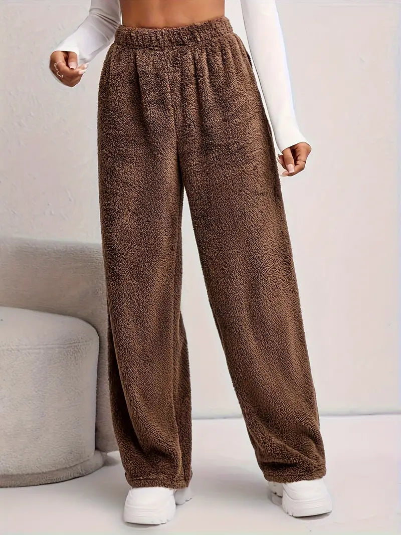 Eugenia | Knitted fleece pants