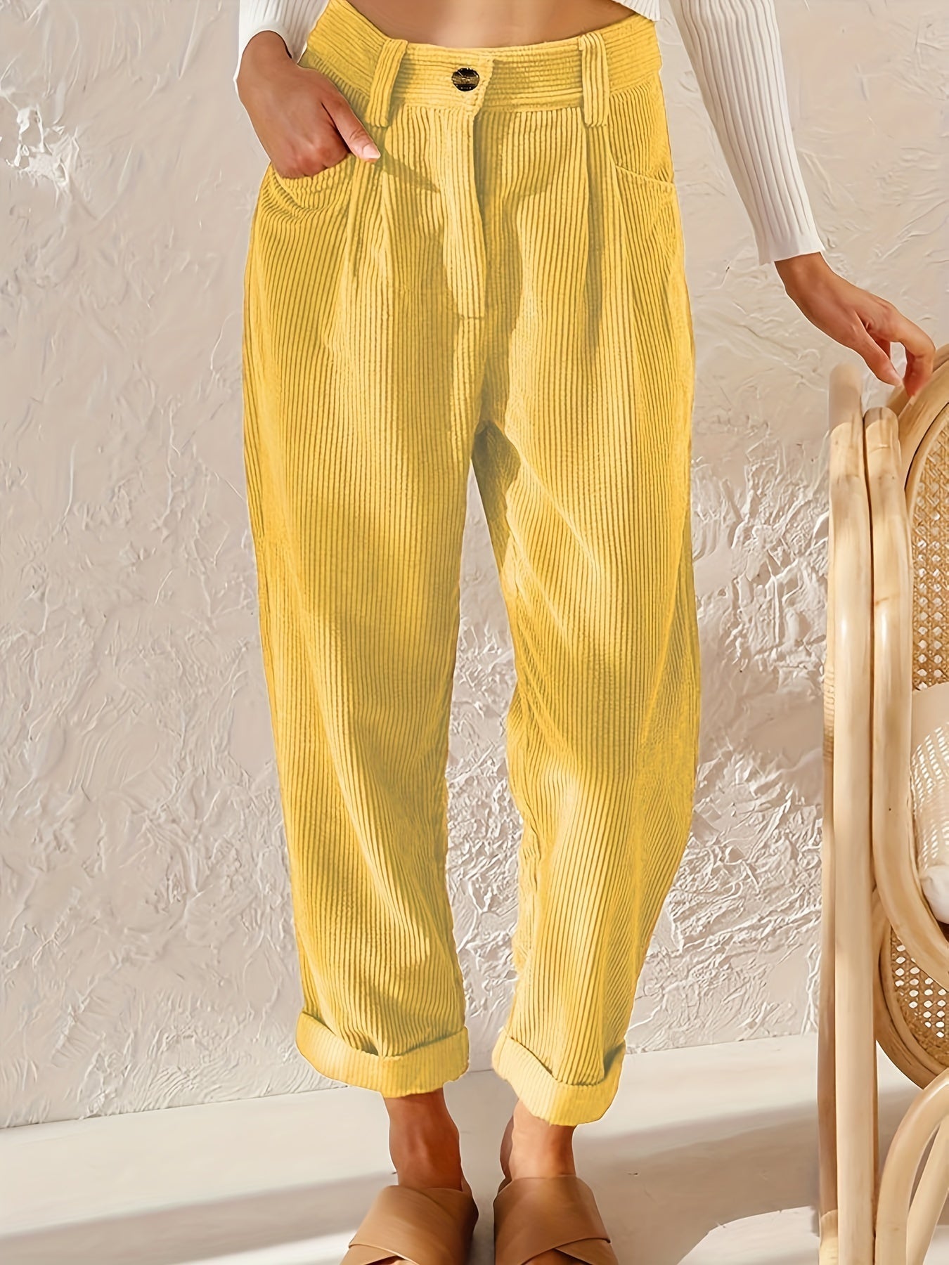 Francisca® | Casual women's high-waisted pants