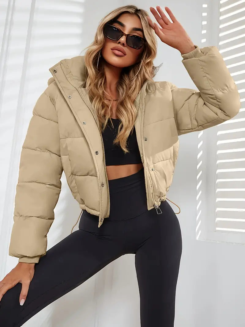 Hilda | Luxurious hooded puffer jacket