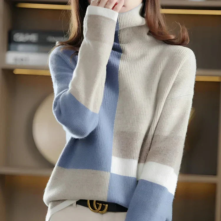 Maria Eugenia| Modern and fashionable winter sweater