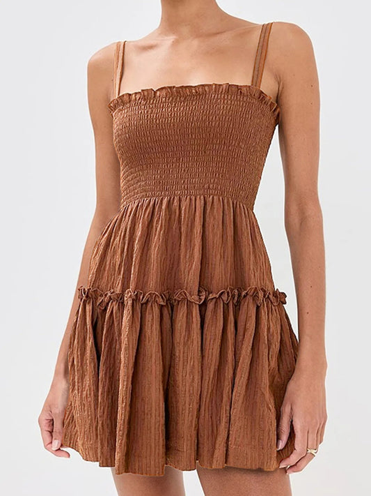 Lucrezia® | Chic Sleeveless Sheath Mini Dress