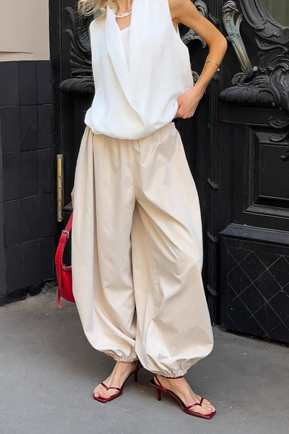 Street Fashion Cotton Lantern Loose Casual Pants