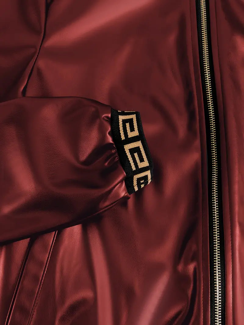 Laia | Elegant jacket with a geographical print