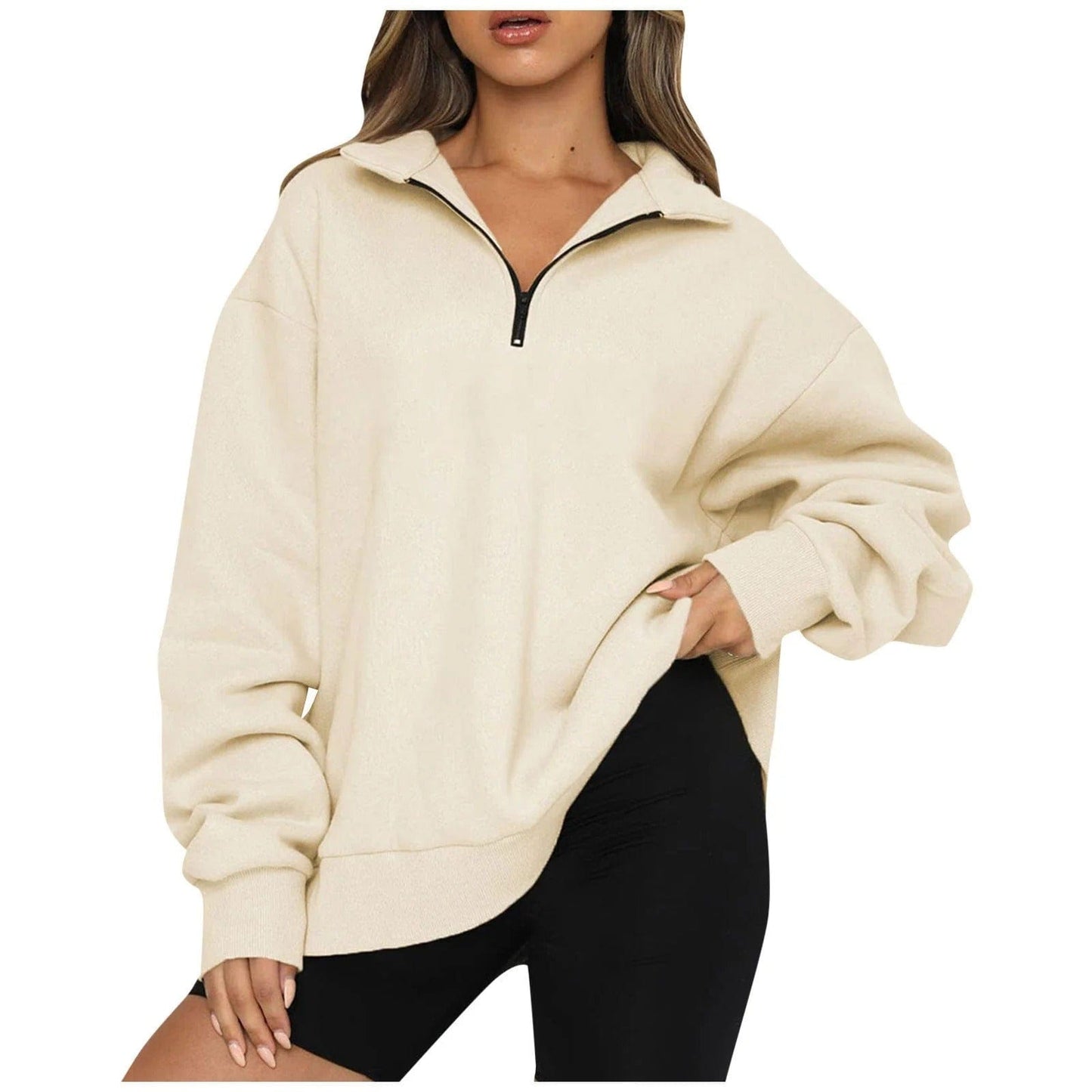 Josefa | Casual women's sweater with zip