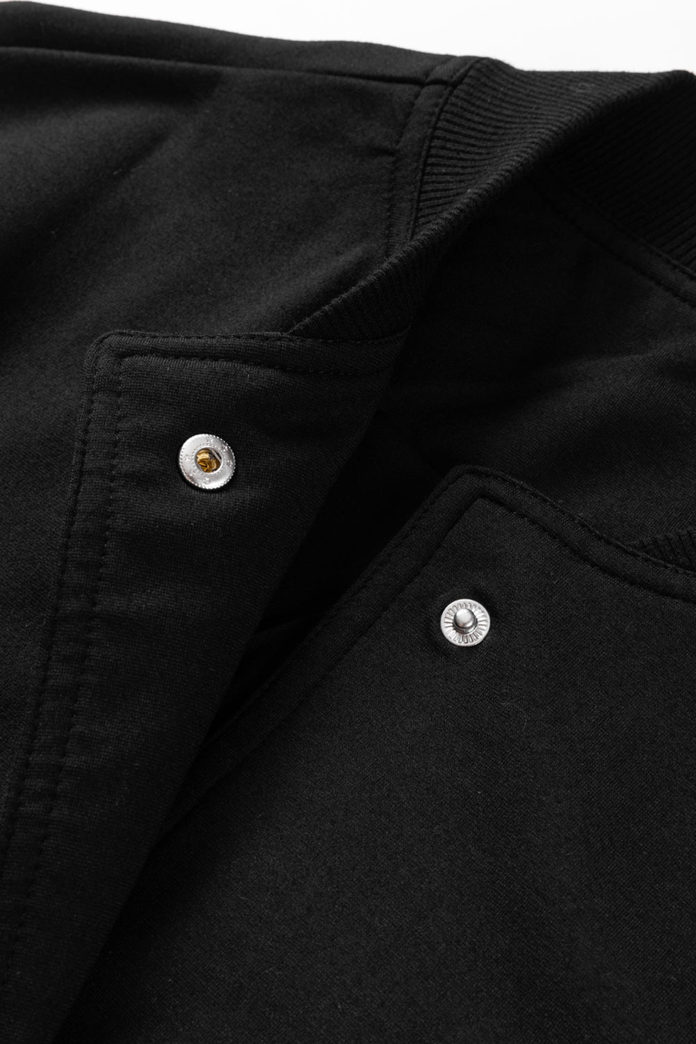 Adela | Long sleeve jacket with pockets and snap buttons