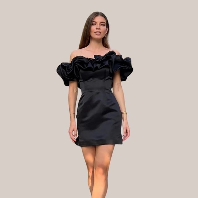 Edna® | Off-The-Shoulder Cocktail Dress With Ruffle Detail