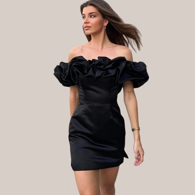 Edna® | Off-The-Shoulder Cocktail Dress With Ruffle Detail