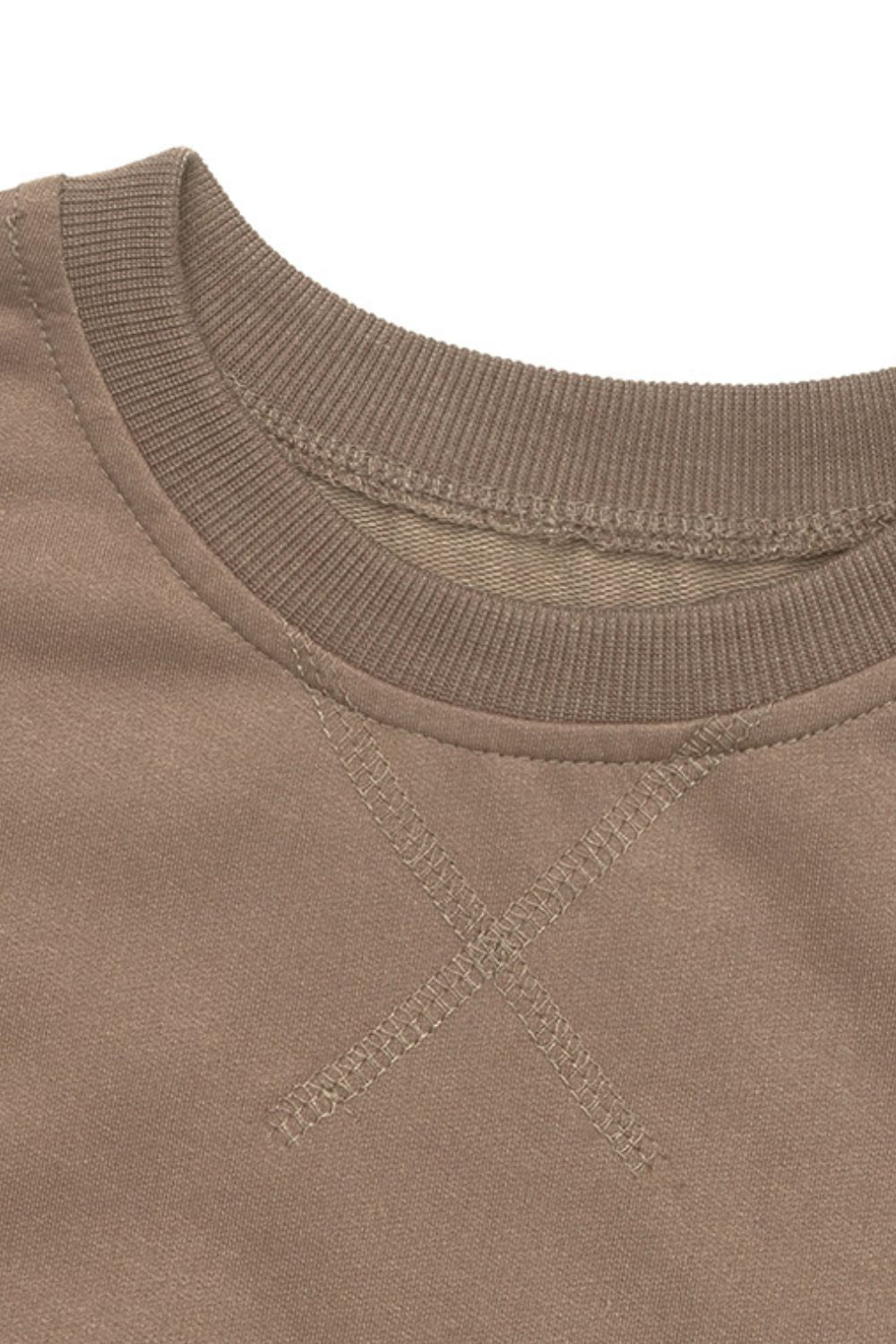 Jesica | Perfee long sleeve top and crew neck trousers set