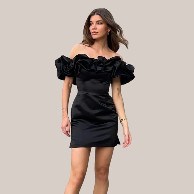 Edna® | Off-The-Shoulder Cocktail Dress With Ruffle Detail