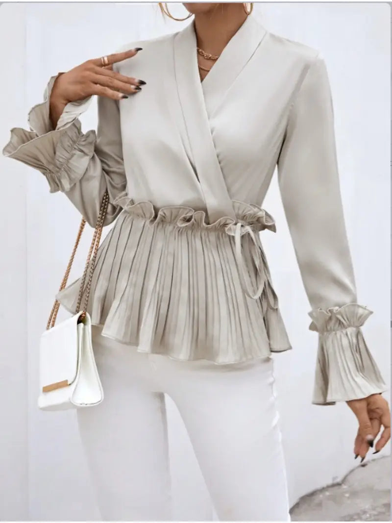 Maria® | Elegant Satin Blouse