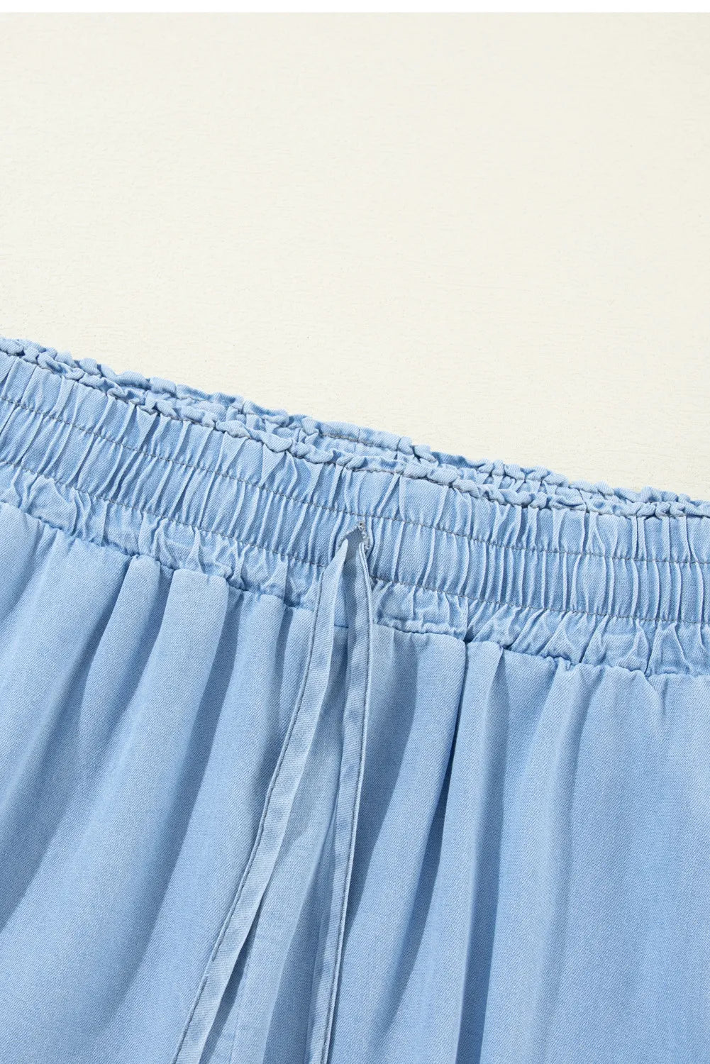 Diana | Wide leg jeans with drawstring