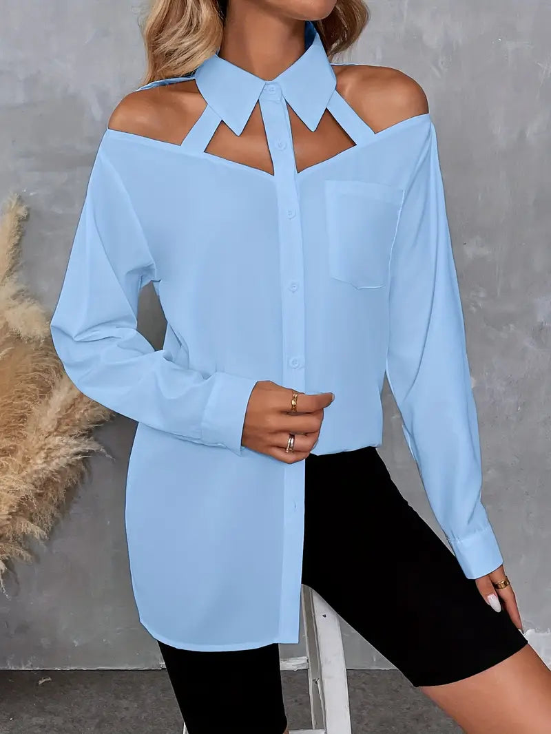 Paola® | Elegant And Modern Cut Blouse