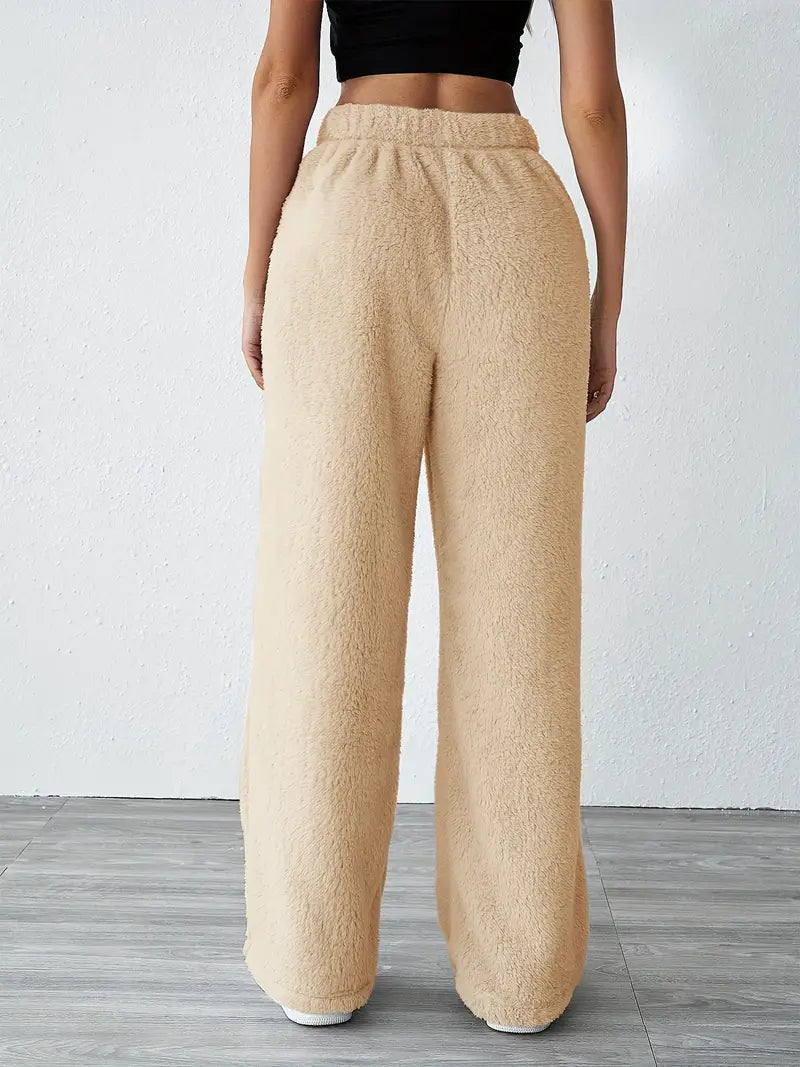 Eugenia | Knitted fleece pants