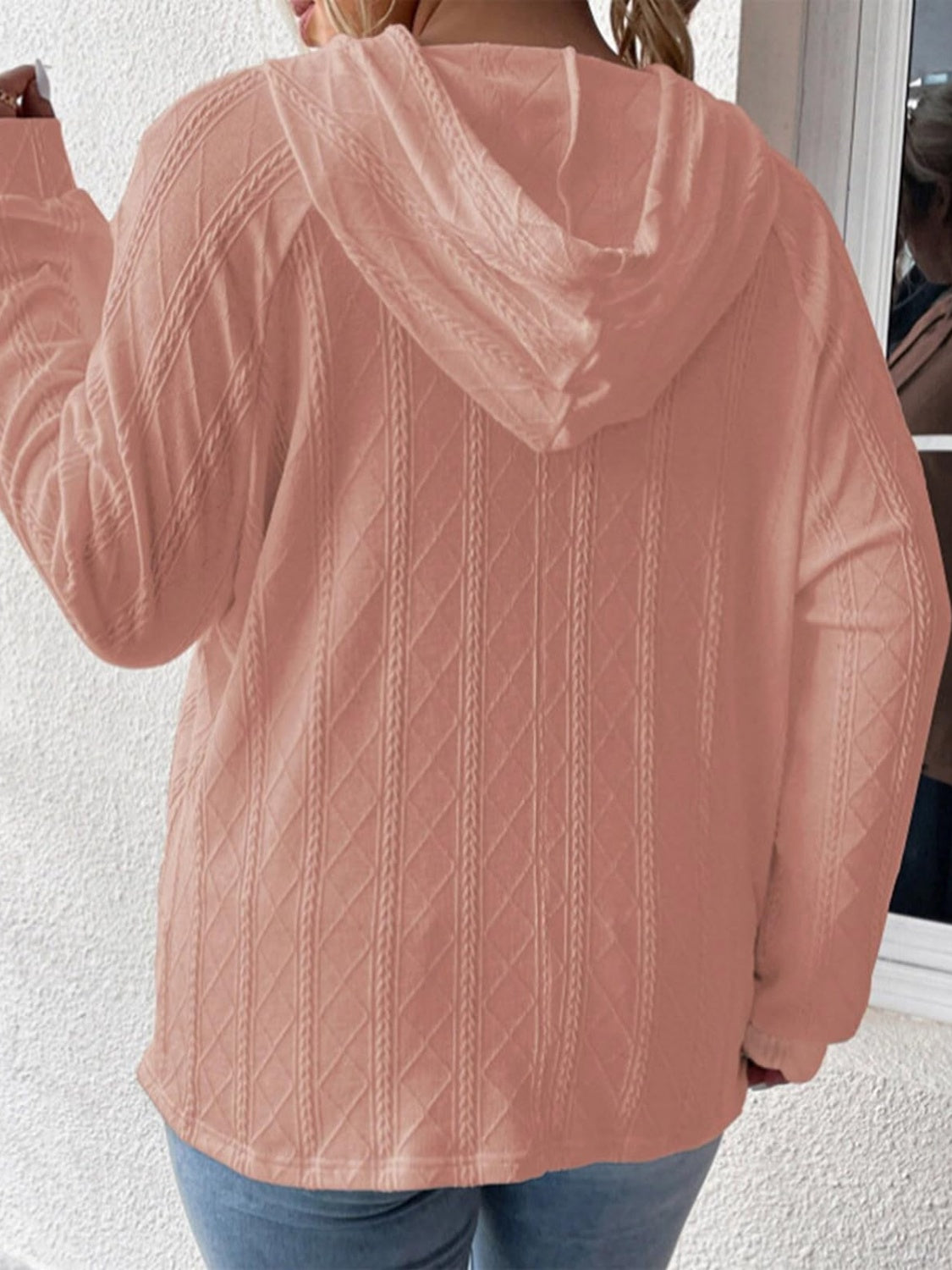 Miriam | Full size long sleeve drawstring hoodie